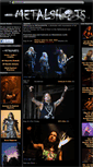 Mobile Screenshot of metalshots.com